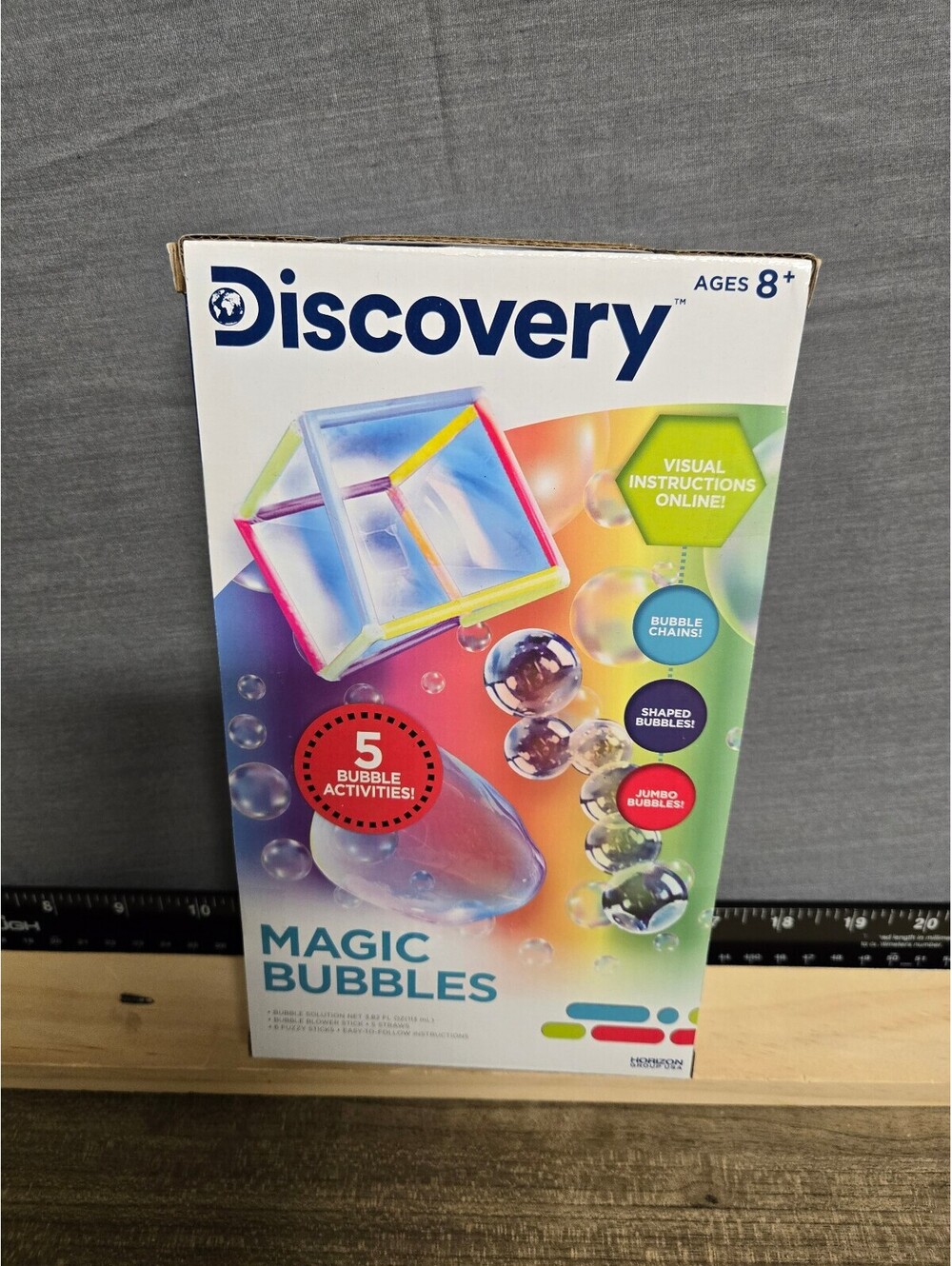 Discovery Magic Bubbles Science Kit for Kids Ages 8+